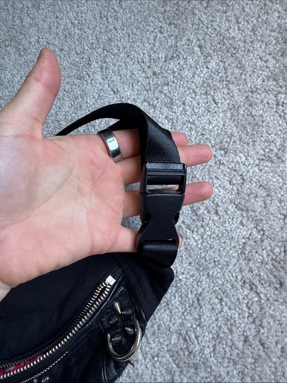 Leather Daddy Rhinestone Fanny-Pack - Picture 8 of 11